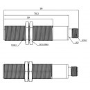 Ультразвуковой датчик Lanbao UR18-CM1DPB-E2