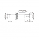 Индуктивный датчик Akusense TLN12-08PC-E2
