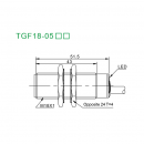 Термостойкий индуктивный датчик Akusense TGF18-05NO
