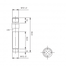 Индуктивный датчик Akusense TPN12-08NR-E2