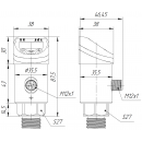 Датчик давления ТЕКО PTK1DU-V-1100-05-G12M-2S1A