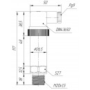 Датчик давления ТЕКО PTK1U-A-0010-02-M20M-V110-DN