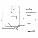 Лазерный датчик расстояния KJTDQ KJT-TLSD-30CN420A485A-LY
