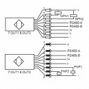 Лазерный датчик расстояния KJTDQ KJT-TLSD-30CN420A485A-LY