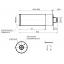 Бесконтактный выключатель CSN EC87P5-43P-20-LZS4