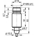 Бесконтактный выключатель ISB WF63A8-3-N-1-C-5