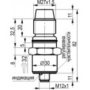 Бесконтактный выключатель CSN WC83S8-5-N-LS4-2