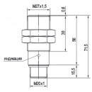 Бесконтактный выключатель ISBm AC7B8-32P-10-LZR18-C
