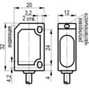 Бесконтактный выключатель OS I26A-32N-2,5-LP
