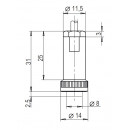 Соединитель CS РС4-3-2