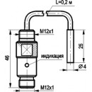 Бесконтактный выключатель ISB CC02B-31P-0,8-LS4