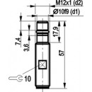 Бесконтактный выключатель ISB WC29S8-31P-1,5-S4-5