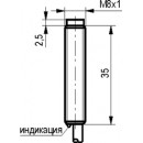 Бесконтактный выключатель ISN F11B-32N-2,5-L