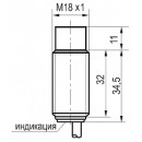 Бесконтактный выключатель ISN F4A-31N-8-L