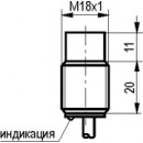 Бесконтактный выключатель ISN FS4A-32N-12-L