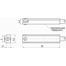 Магнитный датчик положения ТЕКО MS FE8A-N