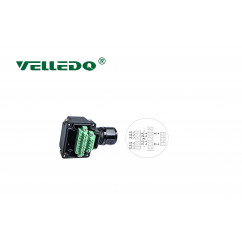 Соединитель для распределительной коробки VELLEDQ DZP-F09S07-3.0PUR/BK