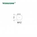 Mонтажный разъем VELLEDQ FLQ-M12-F08(M12)-0.3