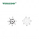 Mонтажный разъем VELLEDQ FL-M12-M08/F08(M16)