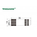 Соединитель клеммный VELLEDQ M8P-F04T (розетка)