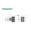 Соединитель клеммный VELLEDQ M8P-M04T (вилка)