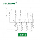 Распределительная коробка VELLEDQ M12-A3-4K5N-M12