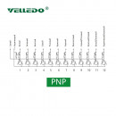 Распределительная коробка VELLEDQ M8-A3-12K3P-3.0PVC/GY