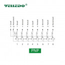 Распределительная коробка VELLEDQ M8-A3-8K3P-M23