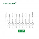 Распределительная коробка VELLEDQ M8-A3-8K3P-5.0PUR/GY